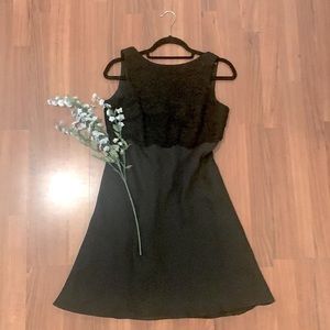 Ann Taylor Dress with Lace Detail on Bodice